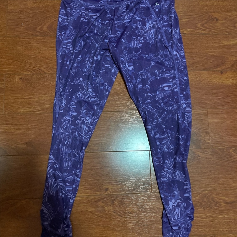 Danskin Purple Patterned Leggings